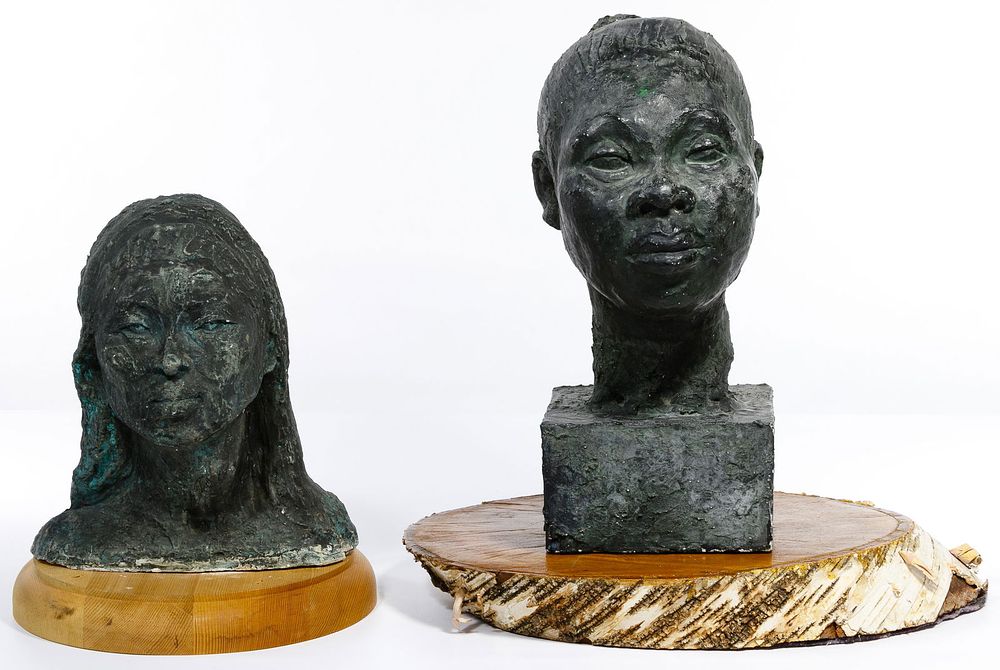 Lot 314: Plaster Sculptures