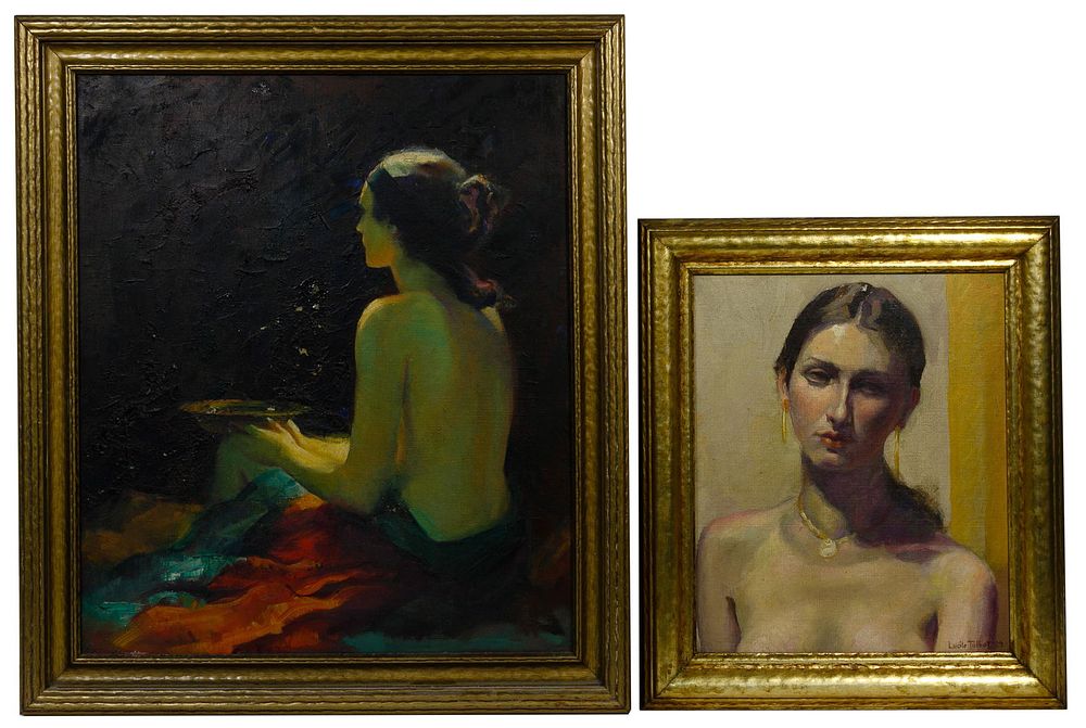 Lot 322: Lucille Talbot (20th Century) Oil on Canvas