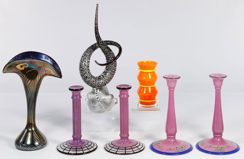 Lot 330: Roberto Anatra Murano Glass Sculpture
