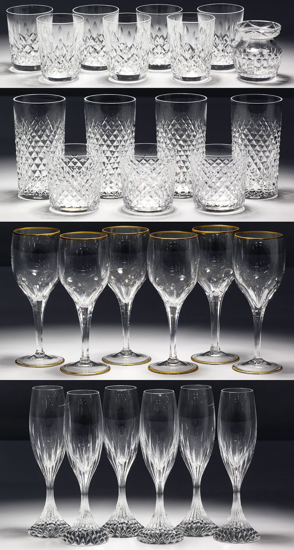Lot 334: Baccarat, Waterford and William Yeoward Glass