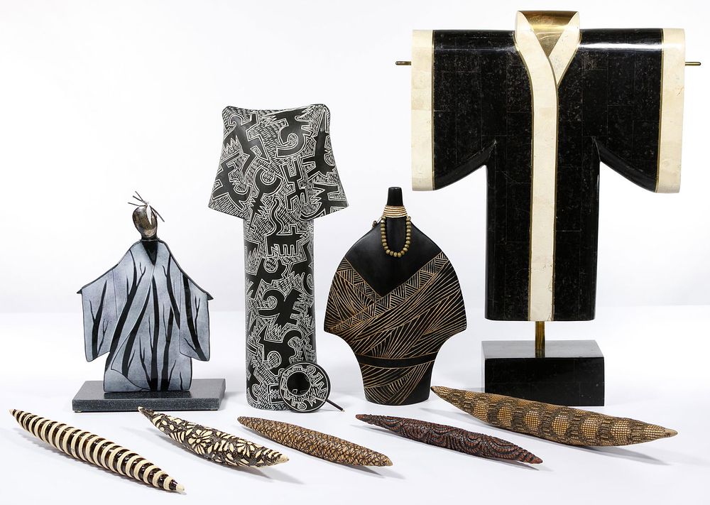 Lot 349: Ceramic and Stone Assortment
