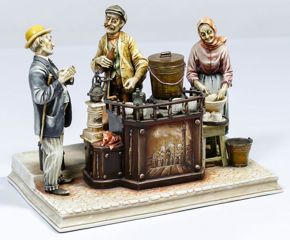 Lot 380: Antonio Borsato 'Cafe Espresso' Figurine