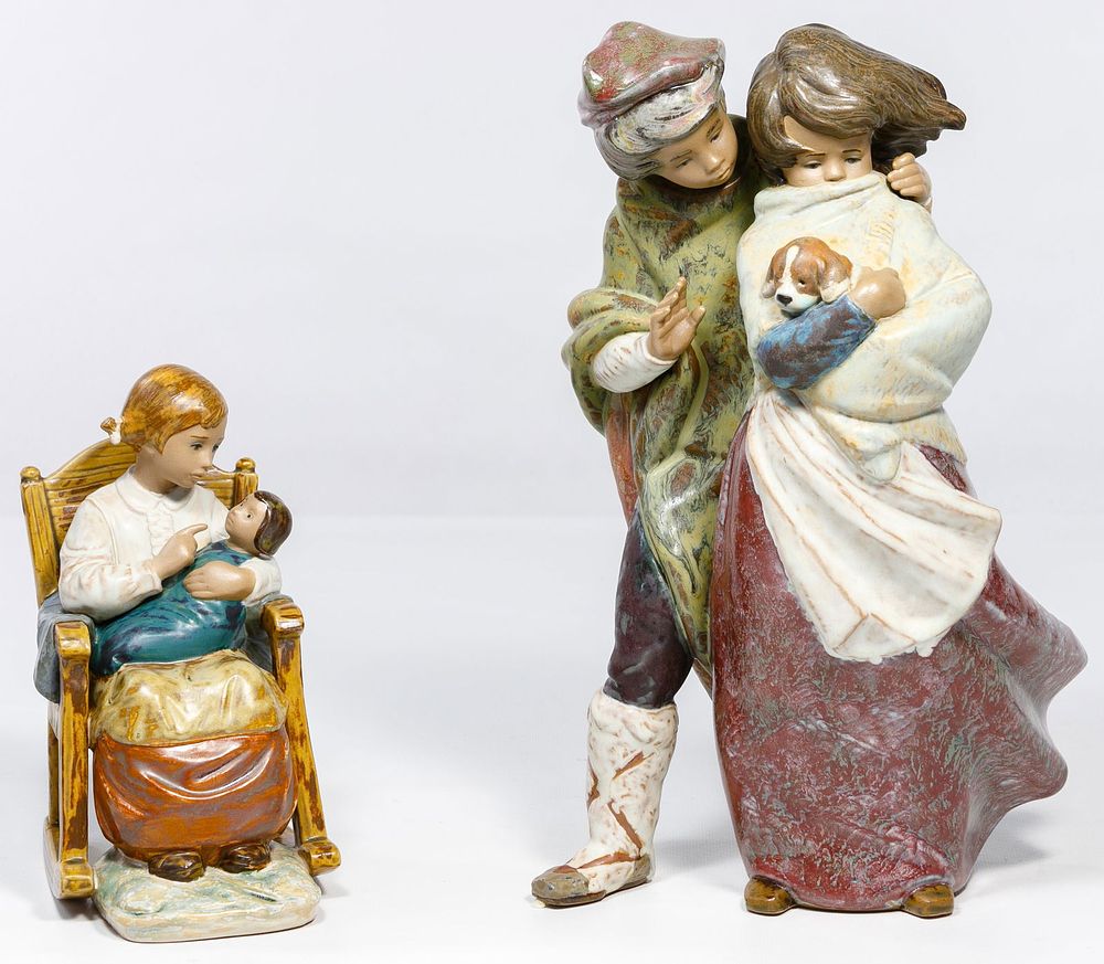 Lot 391: Lladro Figurines