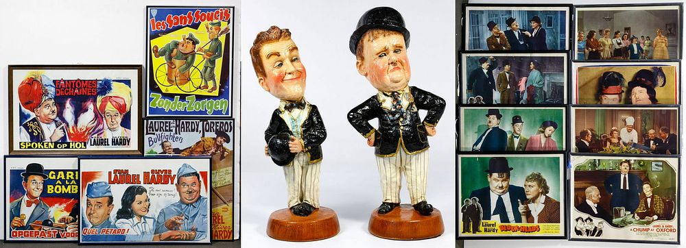 Lot 396: Laurel and Hardy Collectible Assortment