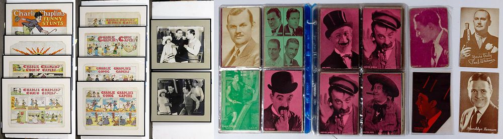 Lot 404: Silent Film Ephemera Assortment