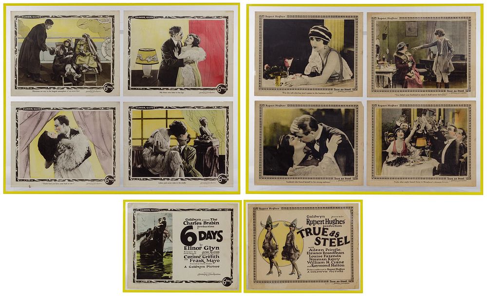 Lot 406: Silent Film Lobby Card Assortment