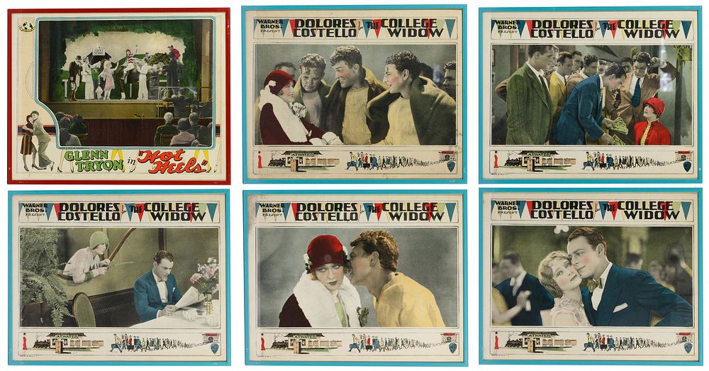 Lot 407: Silent Film Lobby Card Assortment