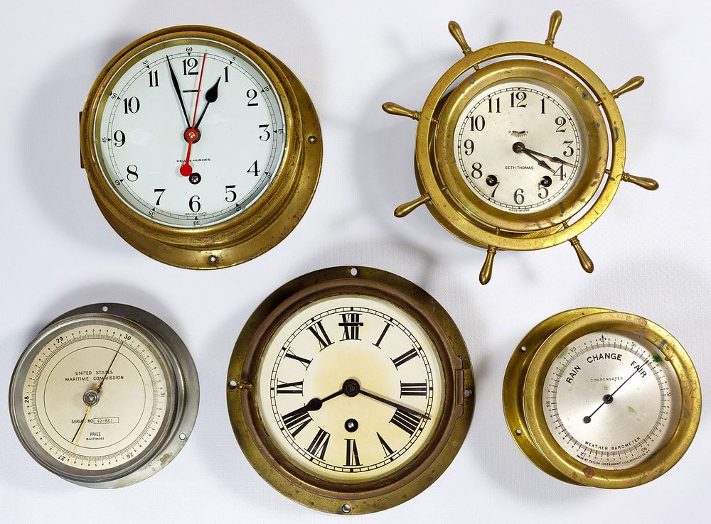 Lot 414: Maritime Instrument Assortment