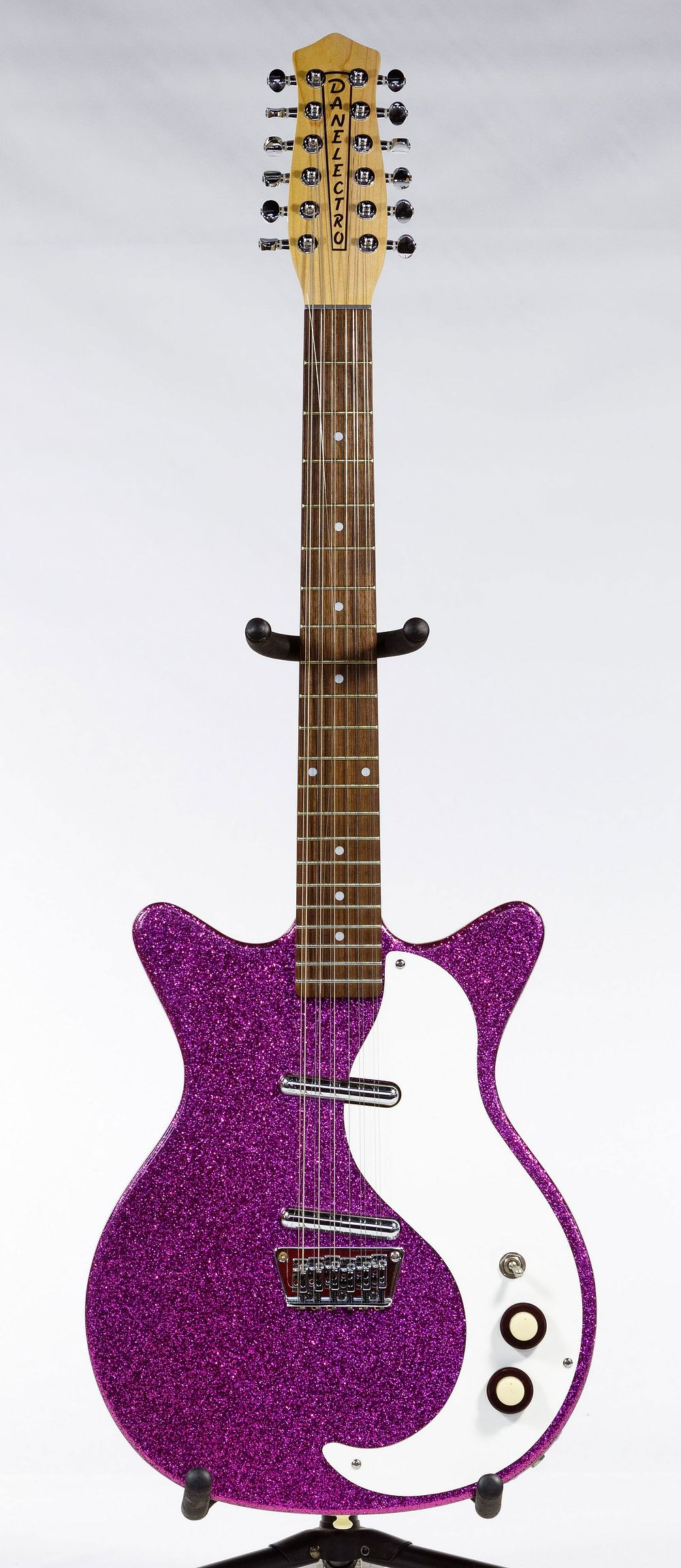 Lot 427: Danelectro DC12 Purple Sparkle Electric Guitar