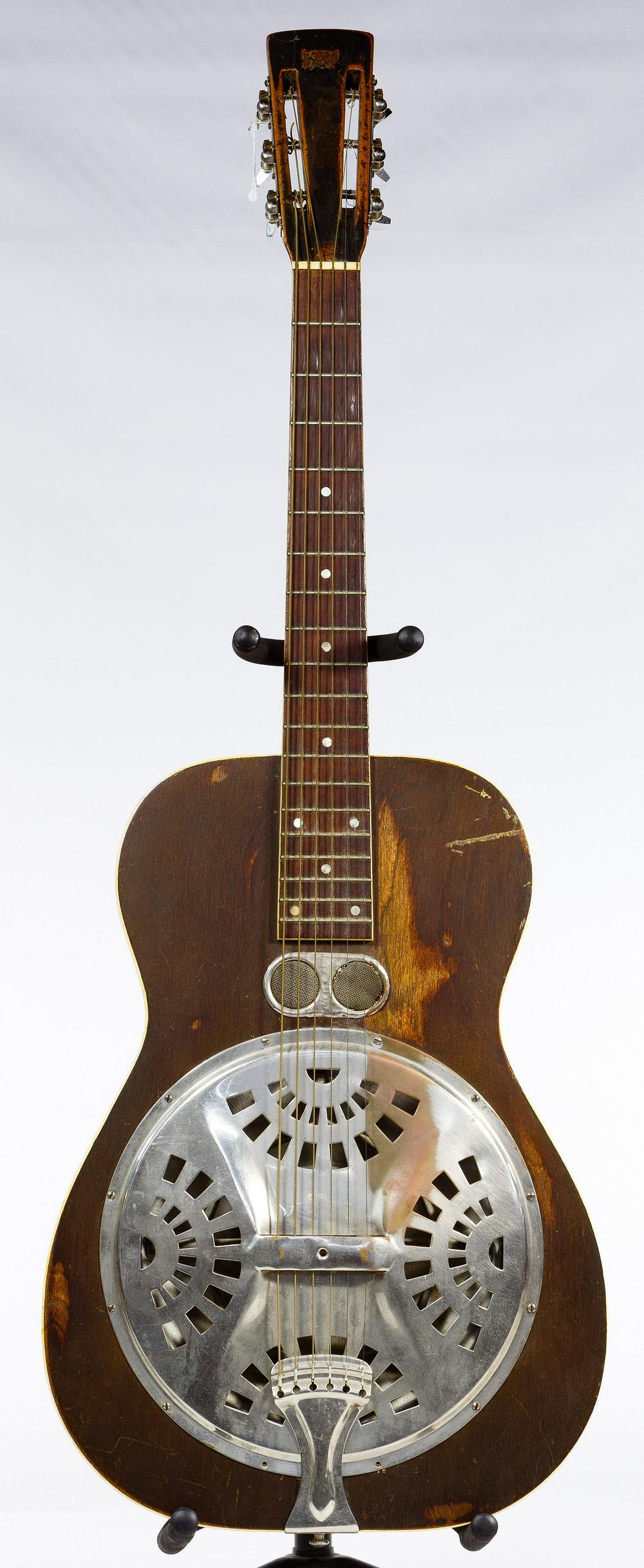 Lot 429: Dobro 1933 Double Cyclops Resonator Guitar