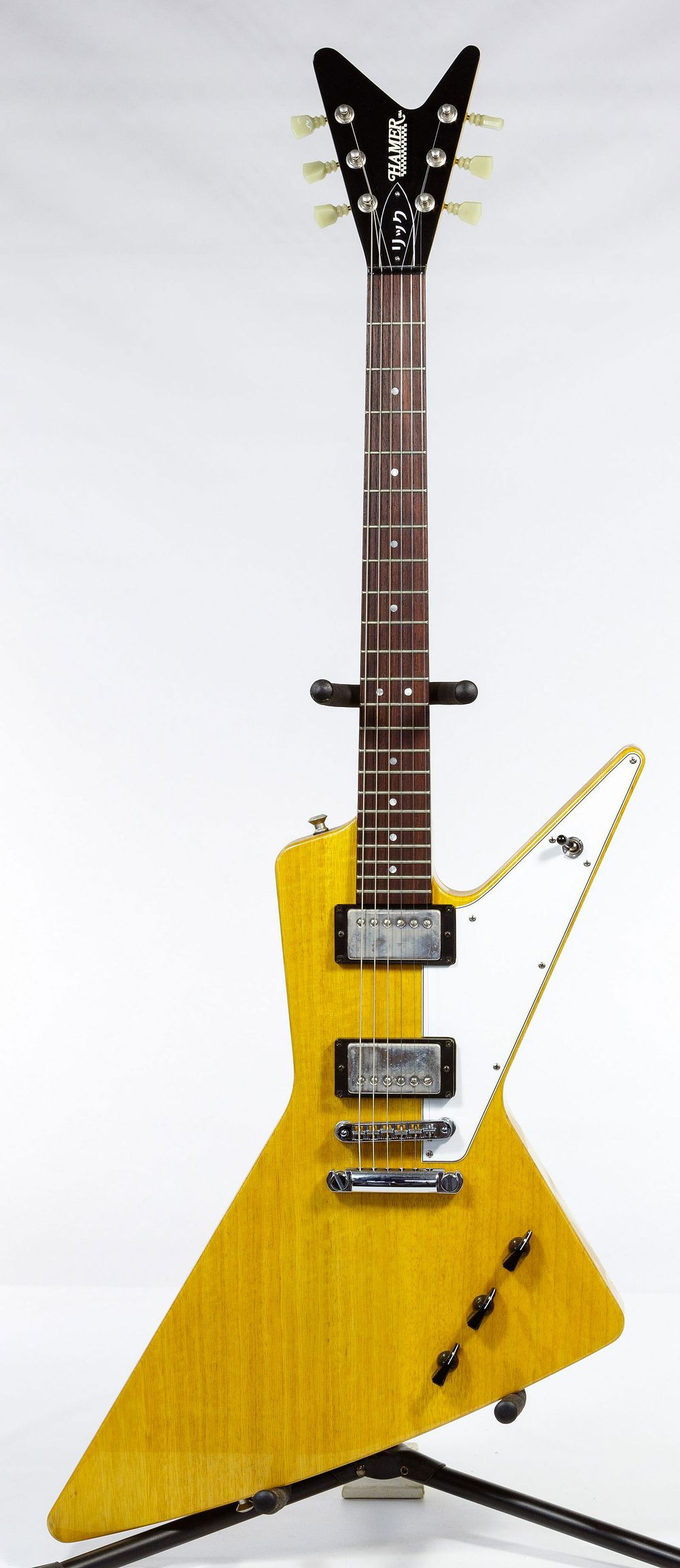 Lot 467: Hamer Rick Nielson Limited Edition Korina Explorer /