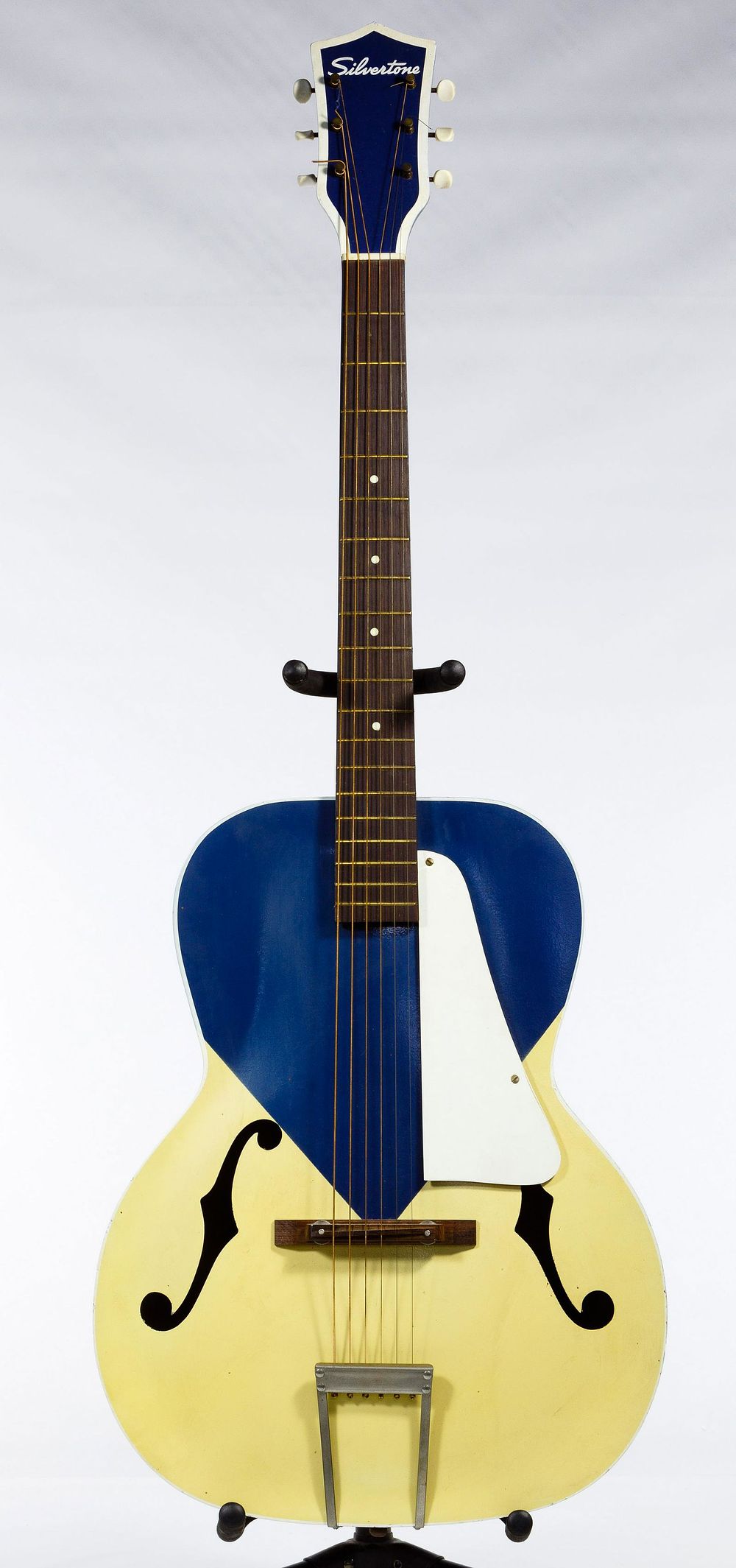 Lot 474: Silvertone Kentucky Blue Acoustic Guitar