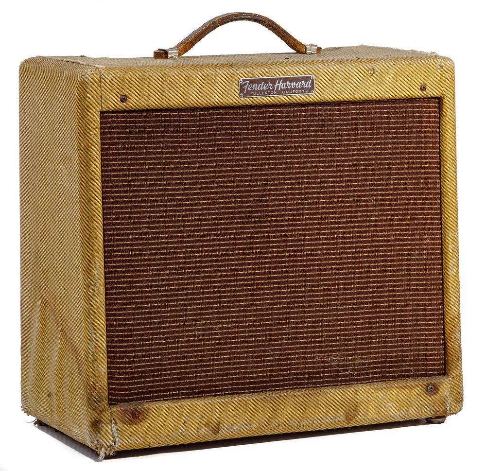 Lot 480: Fender 1956 Harvard Tweed Combination Amplifier