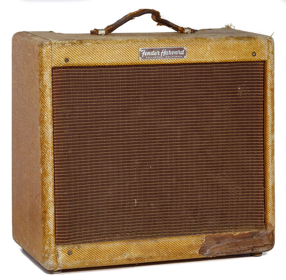 Lot 481: Fender 1957 5F10 Harvard Amplifier
