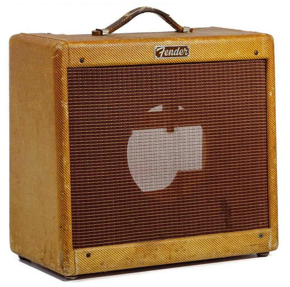 Lot 482: Fender 1958 Princeton Tweed Amplifier