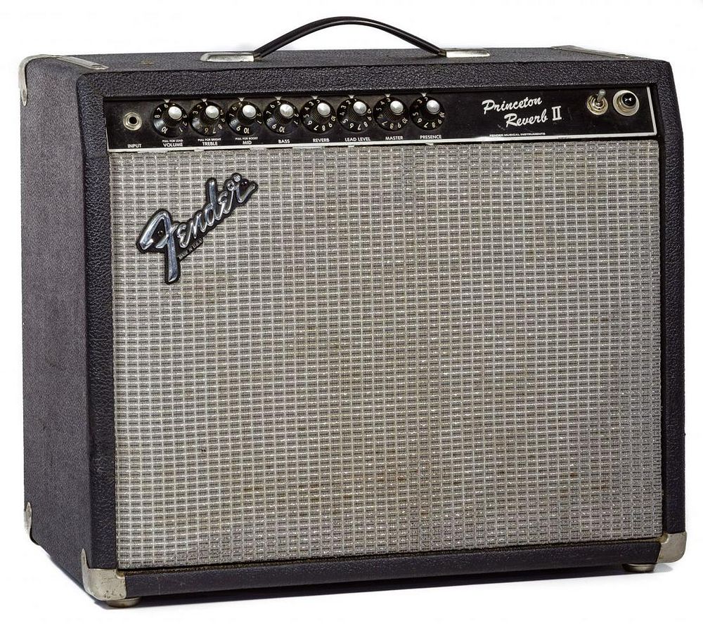 Lot 490: Fender 1982 Princeton Reverb II Combination Amplifier