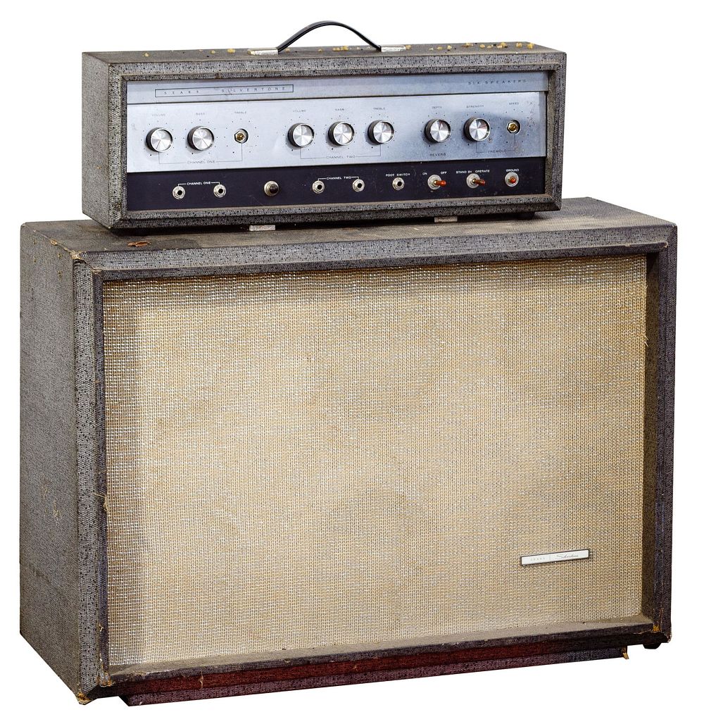Lot 510: Silvertone Twin Twelve 1485 Amplifier