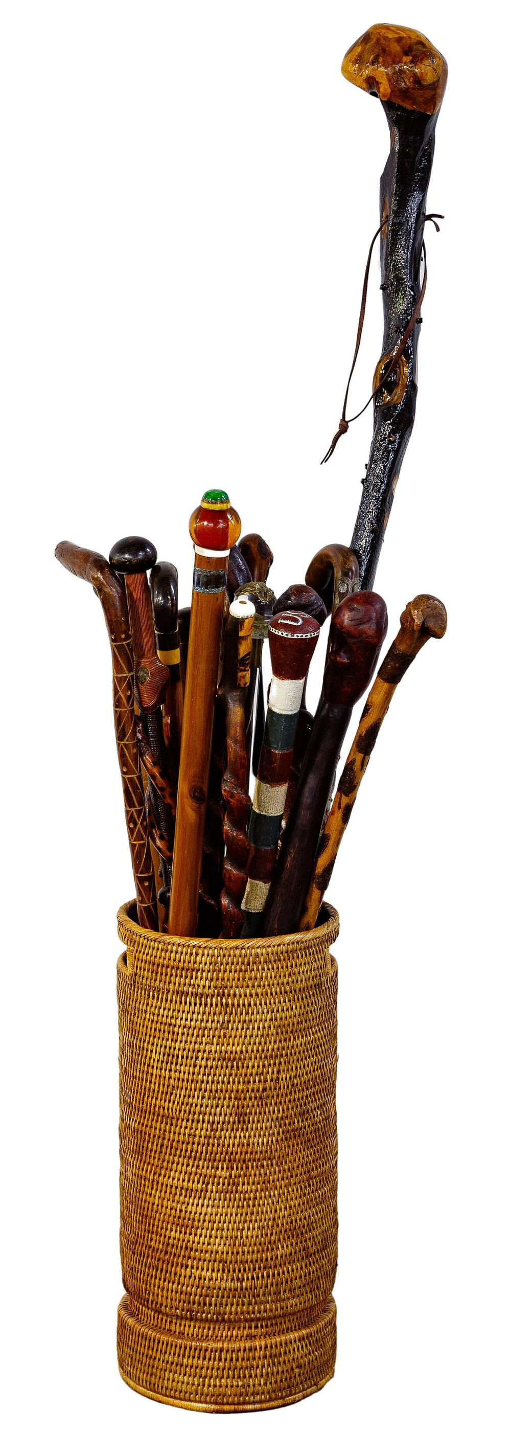 Lot 522: Cane and Walking Stick Assortment