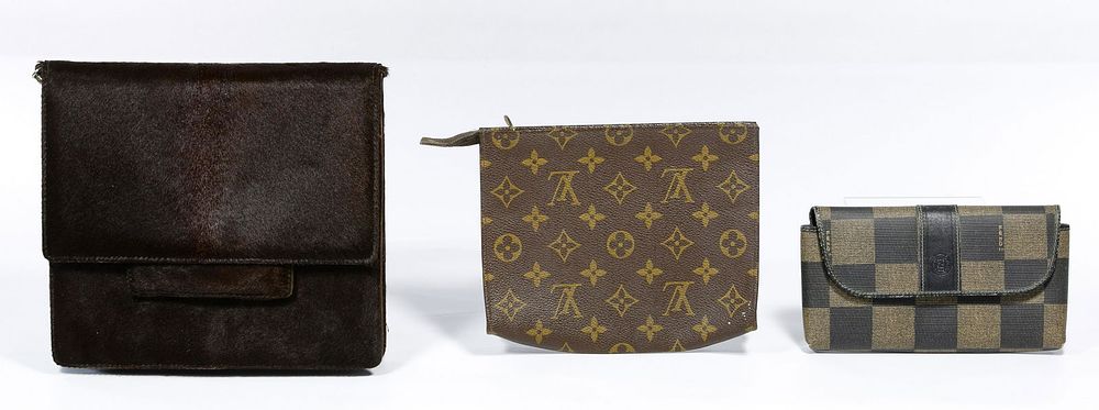 Lot 534: Louis Vuitton, Fendi and Bottega Veneta Purse and