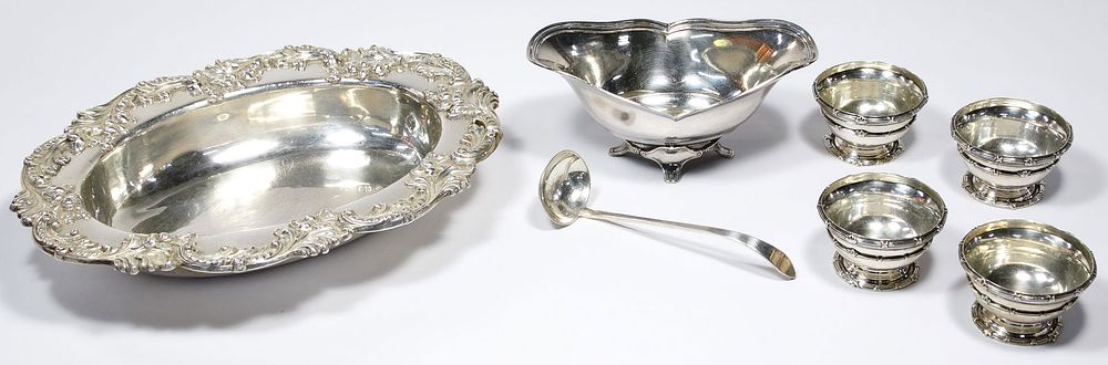 Lot 601: Sterling Silver Hollowware Assortment