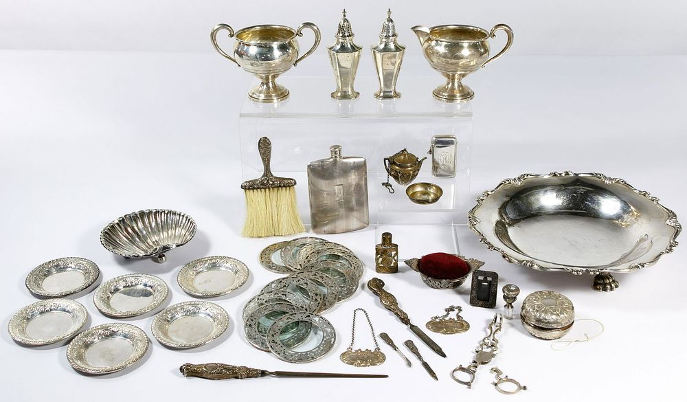 Lot 612: Sterling Silver Assortment