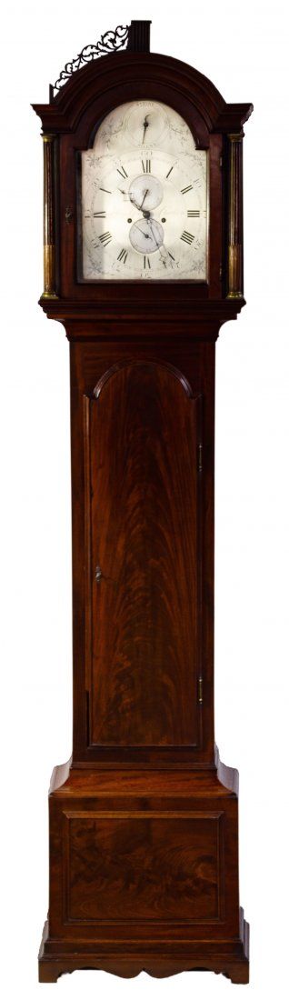 Lot 152: Jeffery & Son English Longcase Grandfather Clock