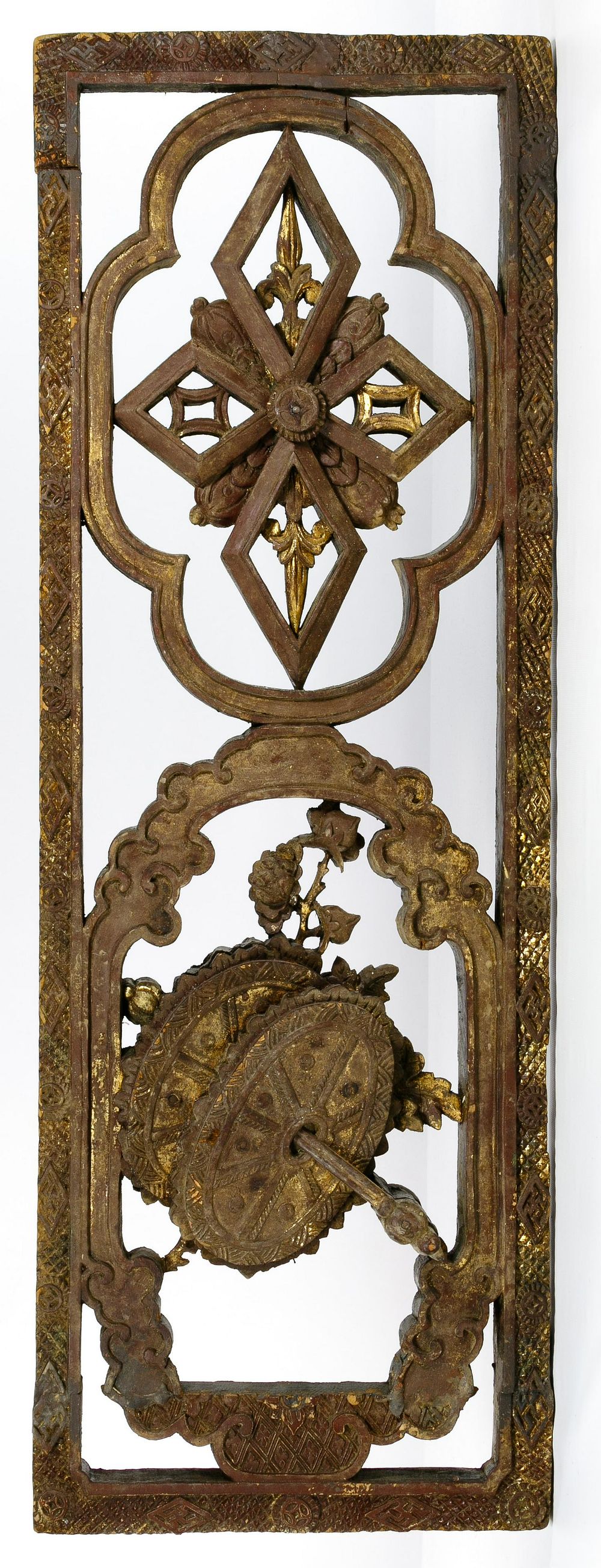 Lot 160: Asian Carved Wood Shutter