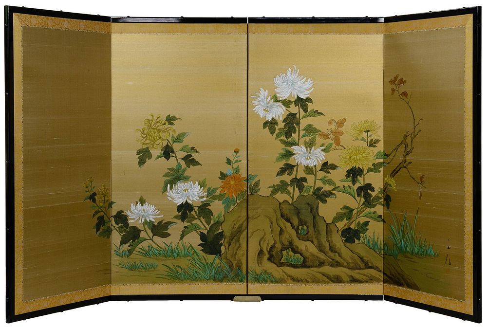 Lot 169: Asian Multi-panel Art