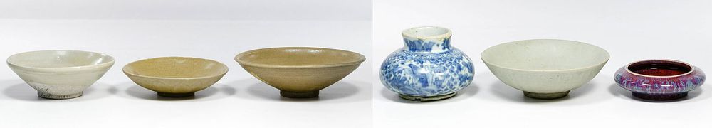 Lot 177: Chinese Ming Sung and Yuan Bowl Assortment