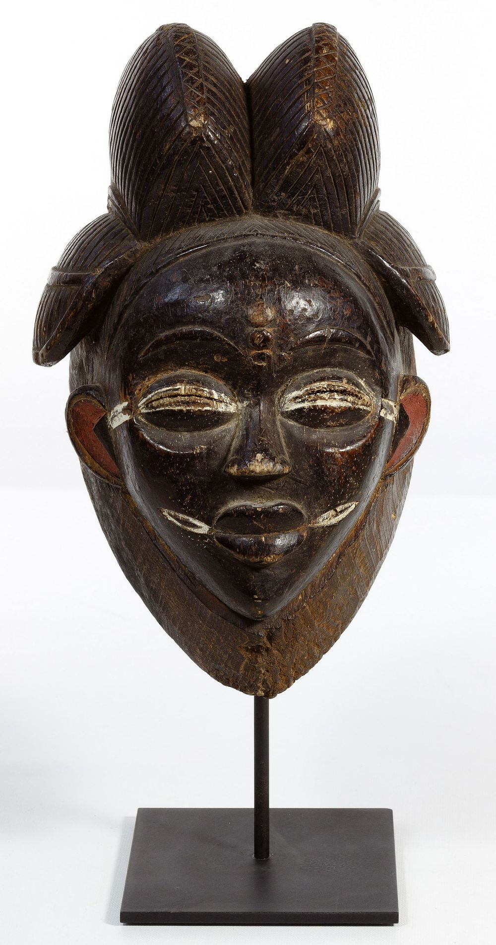 Lot 195: African Punu Mukudj Wood Mask
