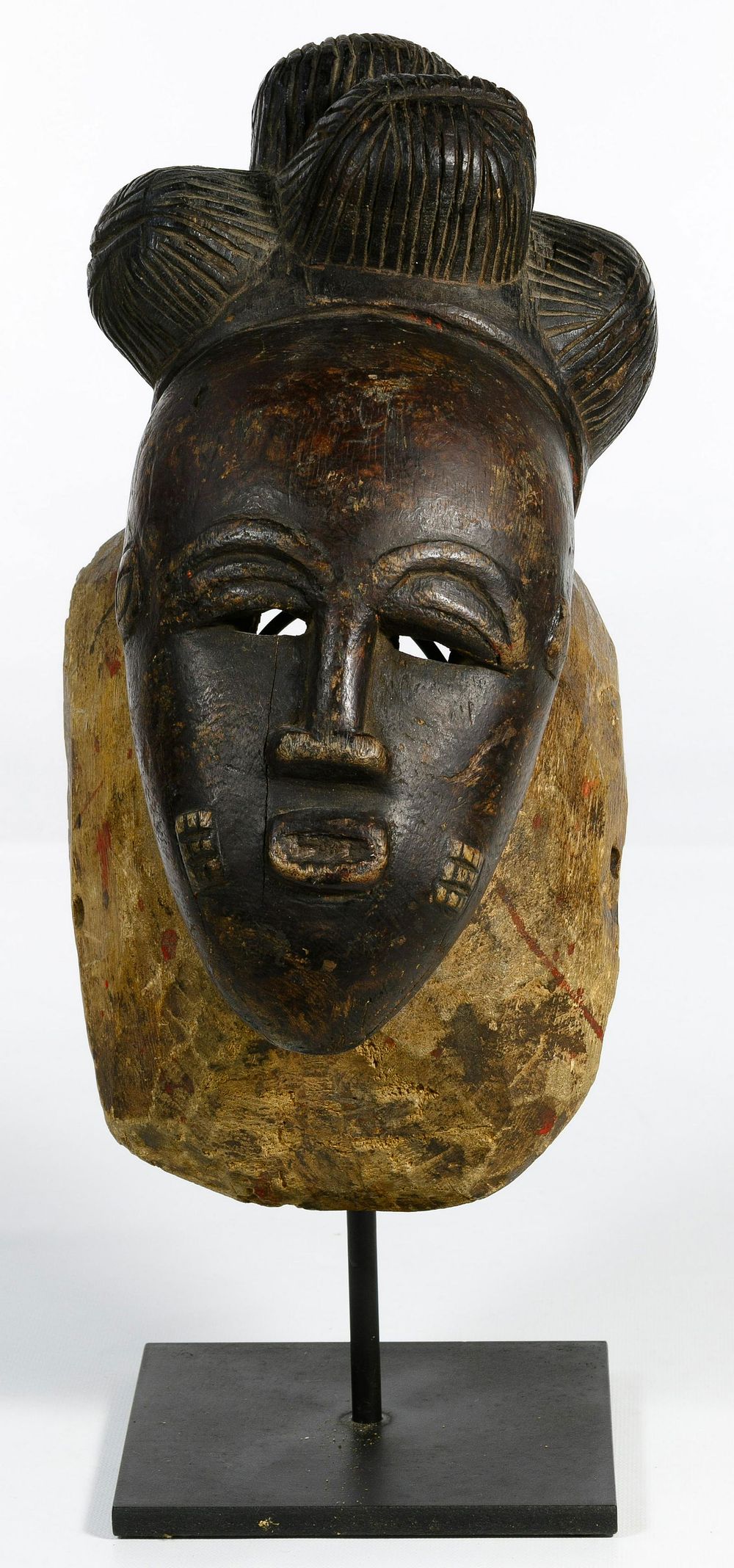 Lot 203: West African Baule Wood Mask