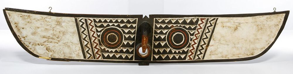 Lot 207: West African Painted Wood