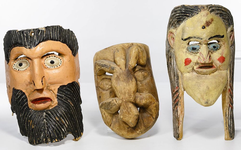 Lot 213: Tribal Mask Assortment