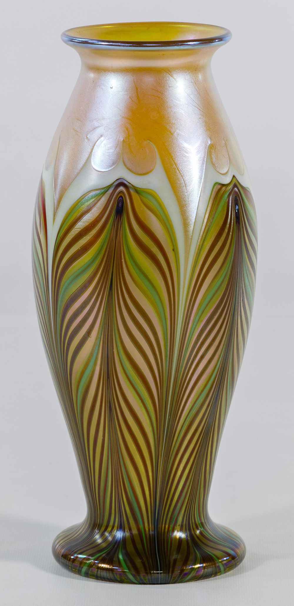 Lot 260: Orient & Flume Art Glass Vase