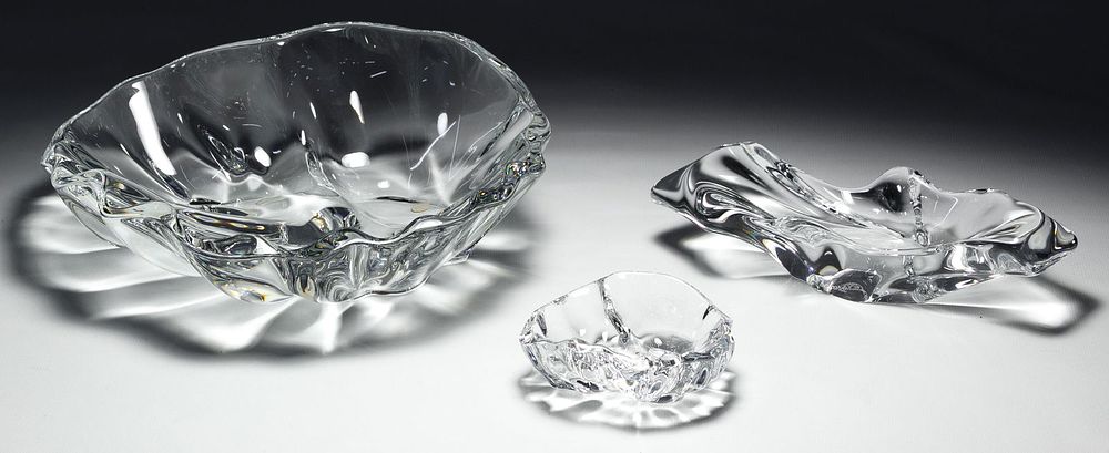 Lot 266: Baccarat Crystal Bowl Assortment
