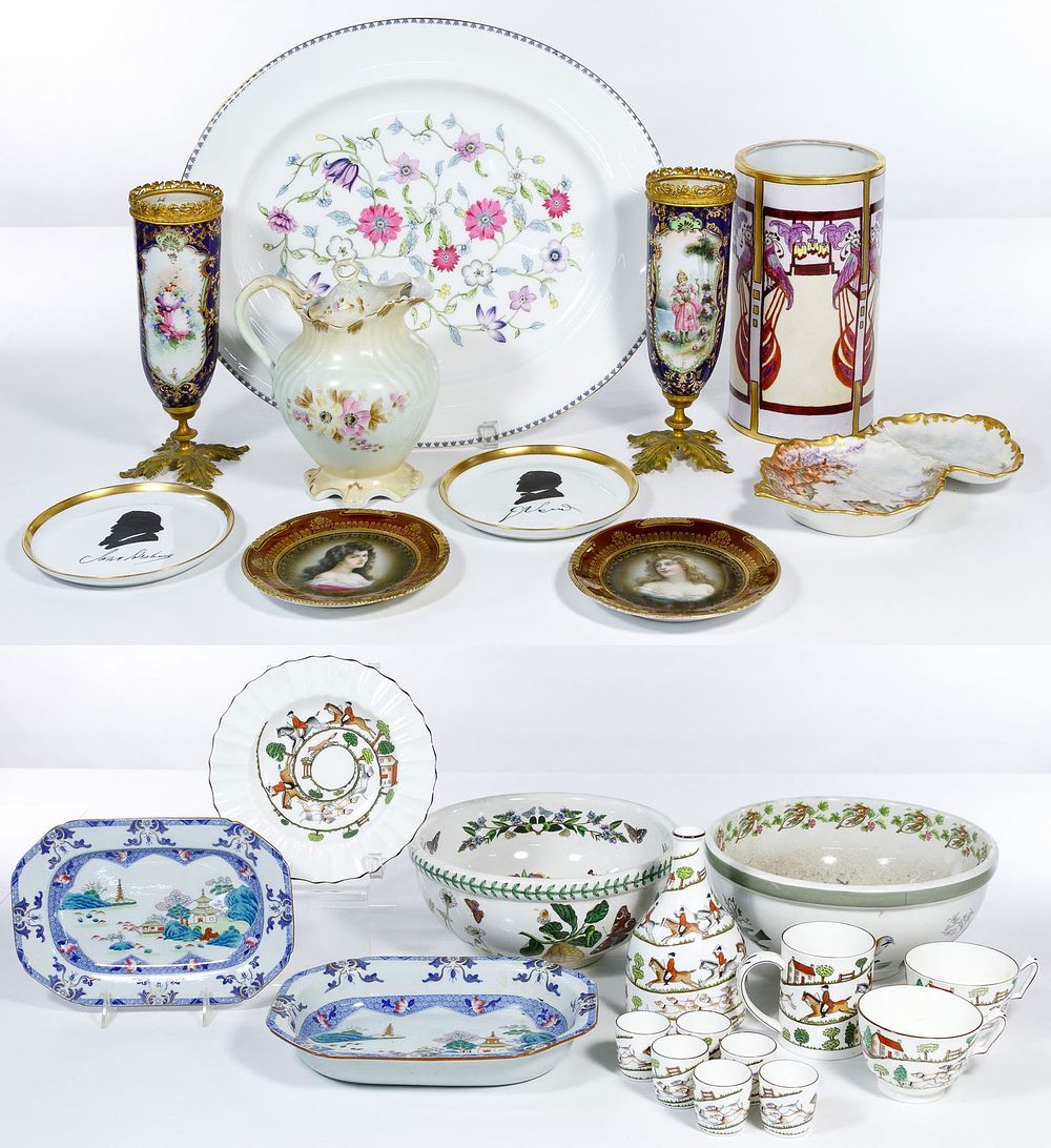Lot 284: Porcelain Assortment