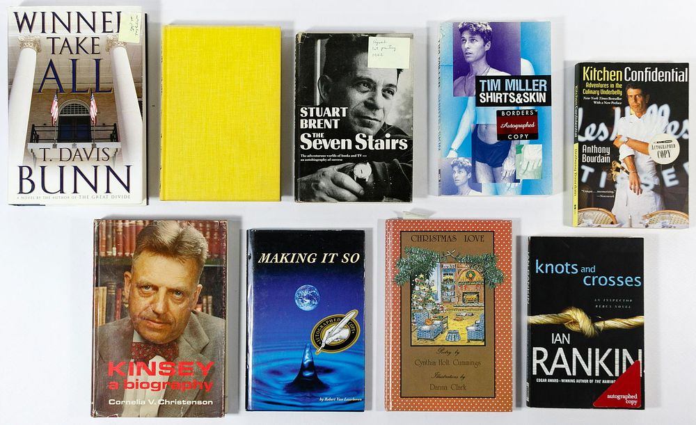 Lot 285: Autographed Book Assortment