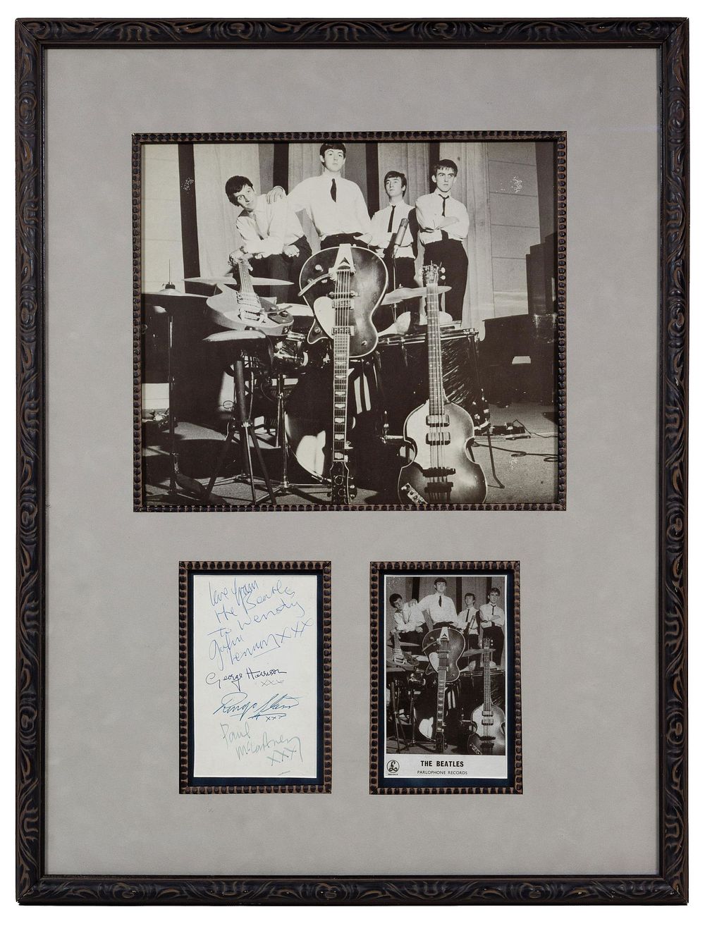 Lot 305: The Beatles Group Autograph