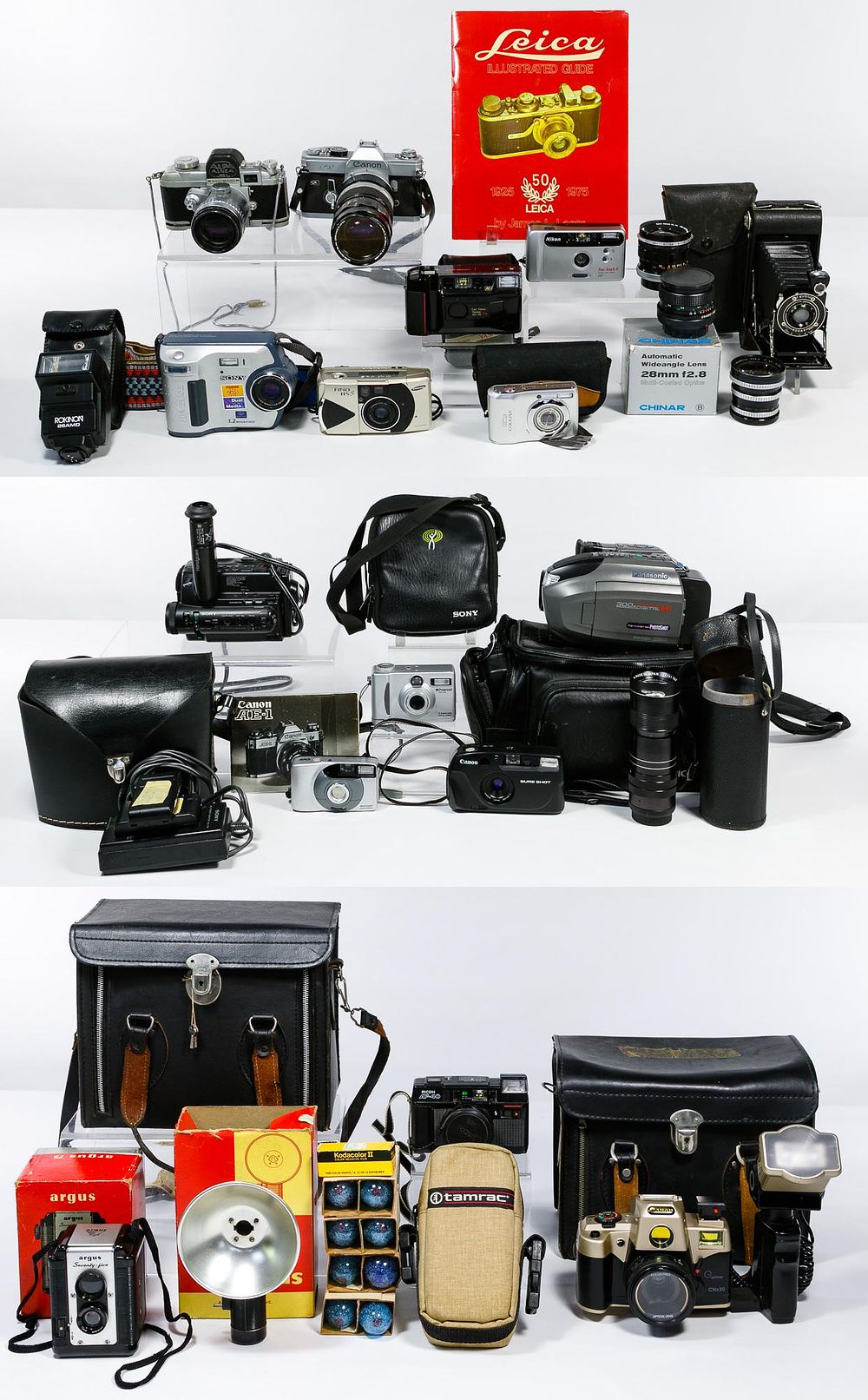 Lot 310: Alpa Alnea Camera and Camera Assortment