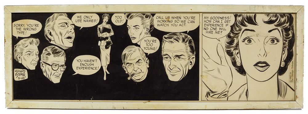 Lot 321: Leonard Starr (American, 1925-2015)