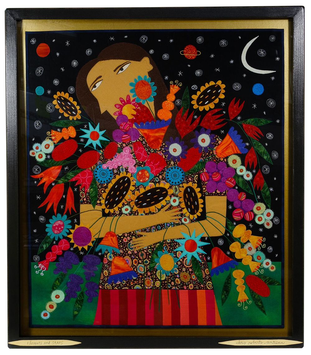 Lot 325: Chris Roberts-Antieau (American, b.1950) 'Flowers and
