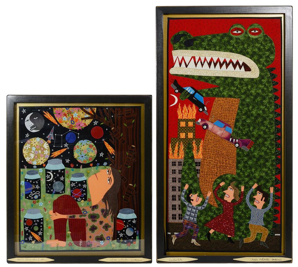 Lot 326: Chris Roberts-Antieau (American, b.1950) 'Godzilla'