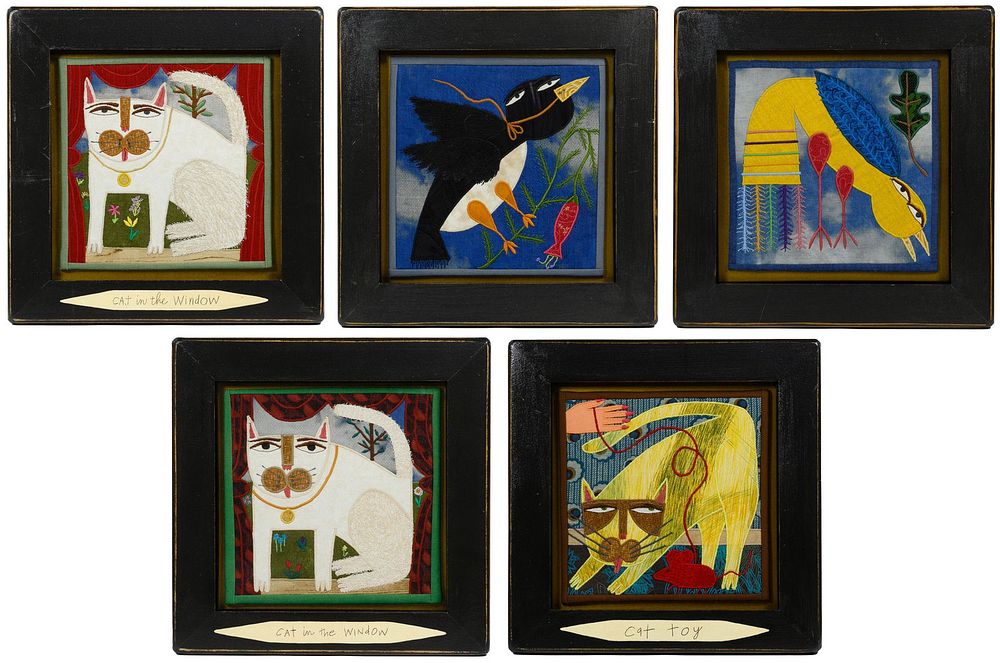 Lot 330: Chris Roberts-Antieau (American, b.1950) Fabric