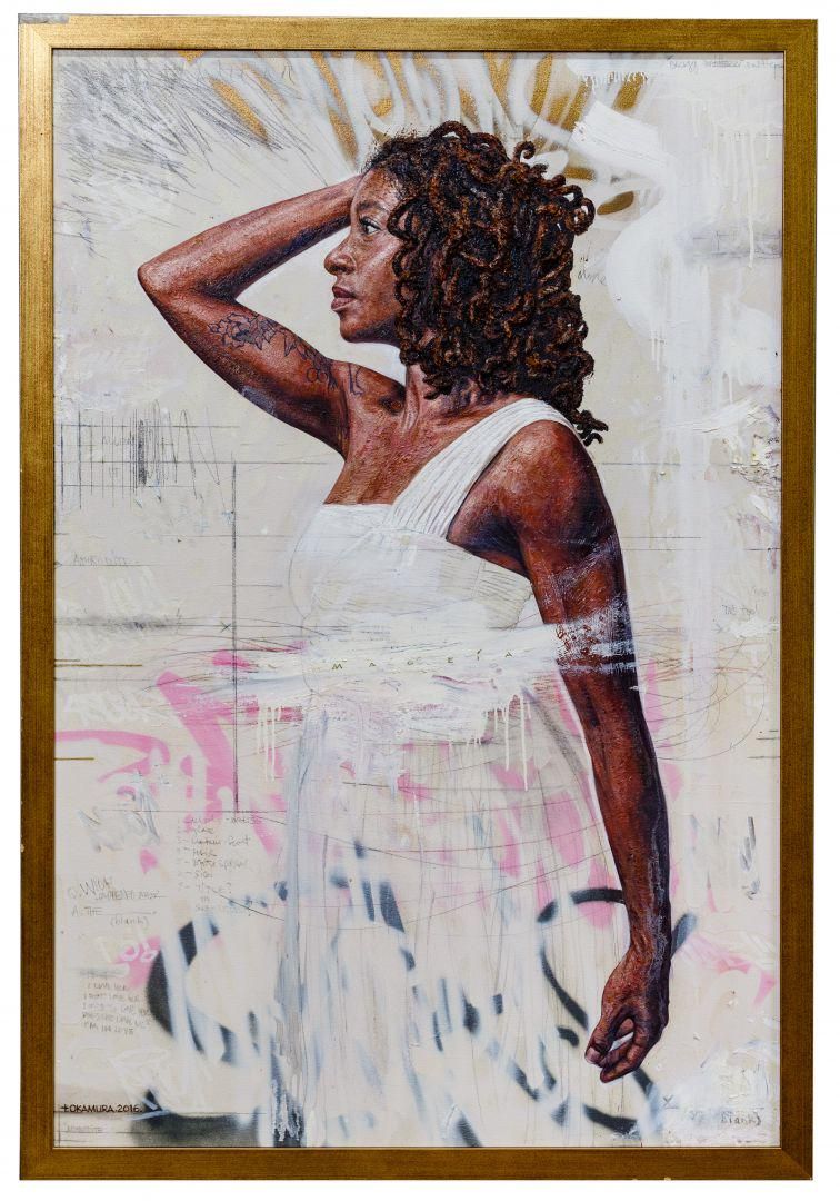 Lot 333: Tim Okamura (Canadian, b.1968) 'Aphrodite' Mixed Media