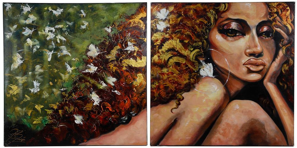Lot 339: Jason O'Brien (Canadian, 20th Century) 'Butterfly