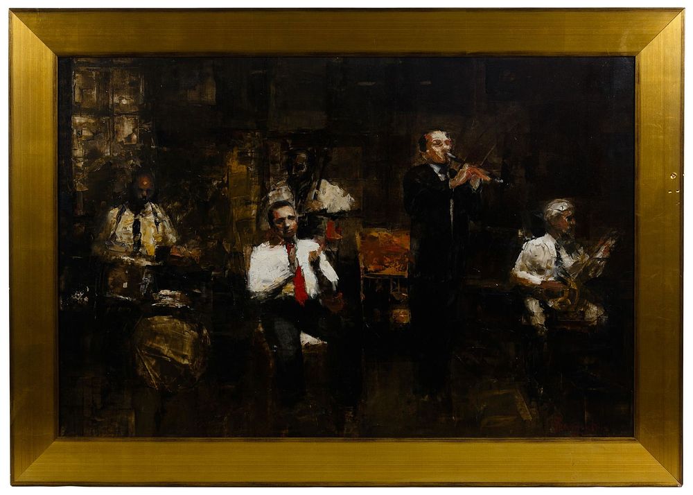 Lot 346: Jim Pennington (American, b.1972) Oil on Panel