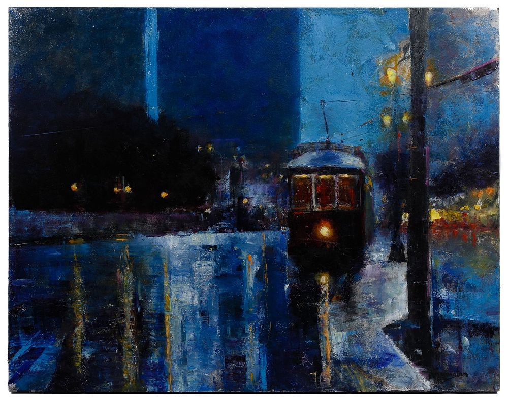 Lot 347: Jim Pennington (American, b.1972) Oil on Panel