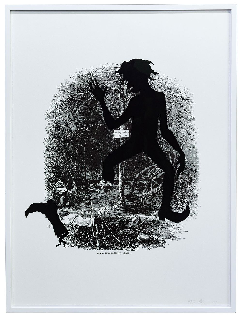 Lot 349: Kara Walker (American, b.1969) 'Scene of McPherson's