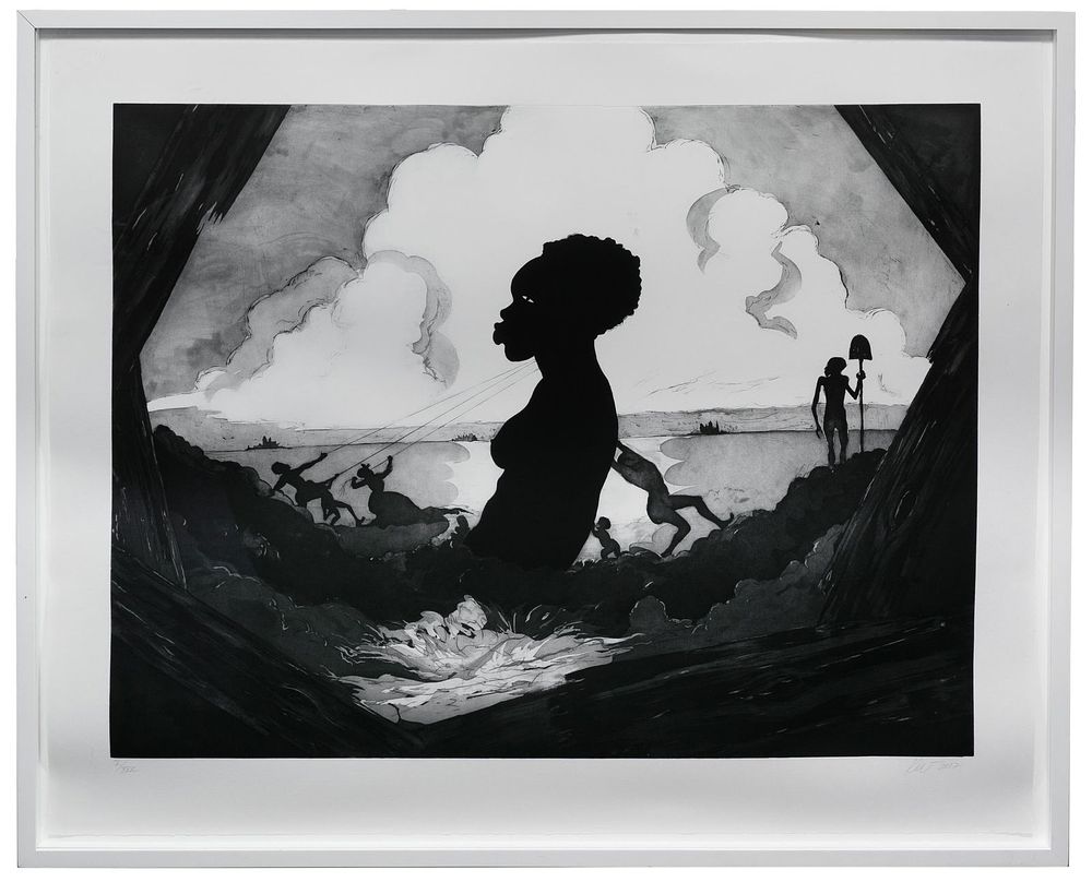 Lot 352: Kara Walker (American, b.1969) 'Resurrection Story