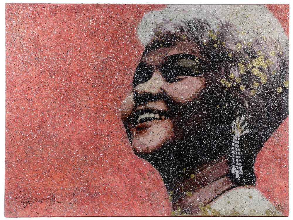 Lot 360: Tiffanie Anderson (American, b.1988) Mixed Media on